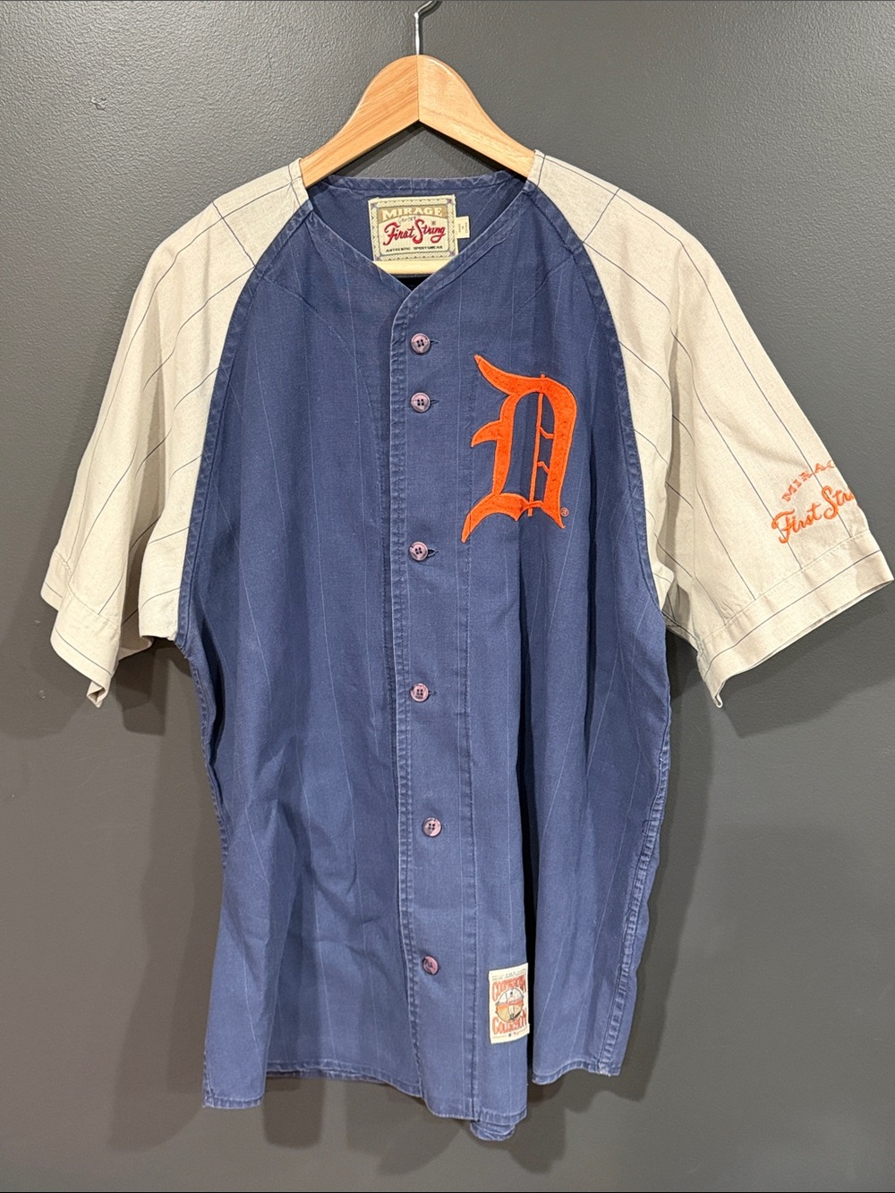 Vintage Mirage Detroit Tigers Jersey